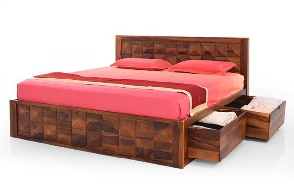 ROYIND royaloak diamond king bed