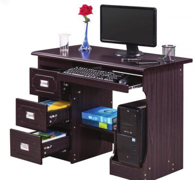 amber computer table