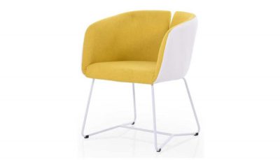 cleo chair yellow
