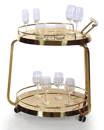 golden service trolley