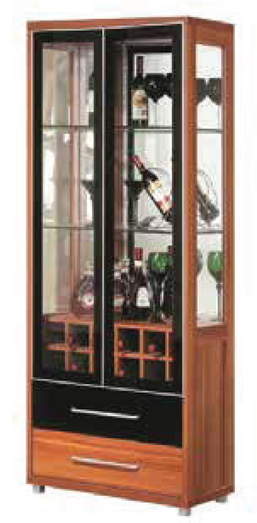 iris wine cabinet