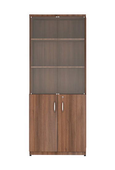nari bookshelfs glass door